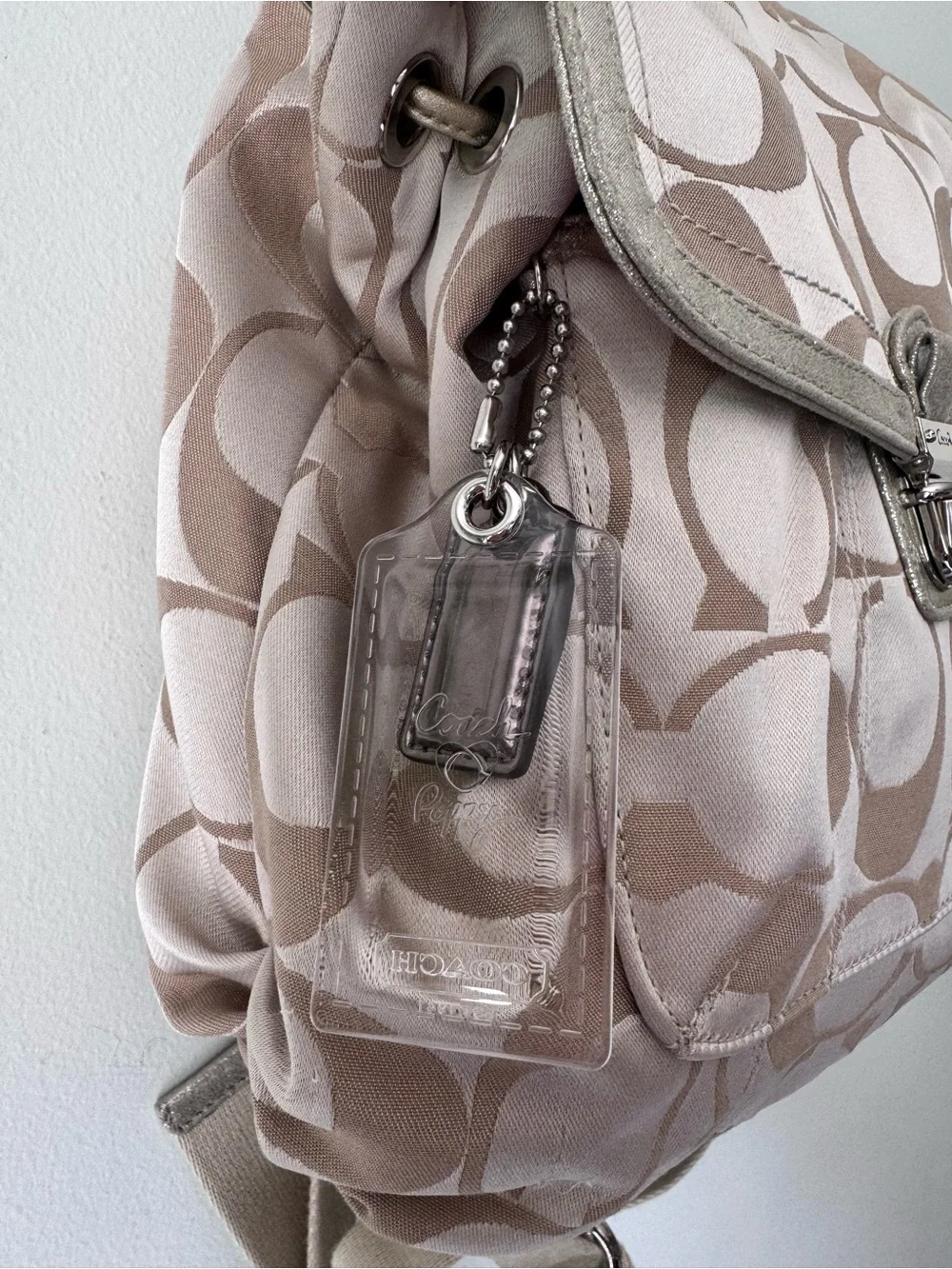 Coach Poppy Signature Backpack